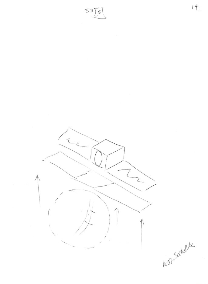 SpaceX Sketch Remote Viewing Stage 3